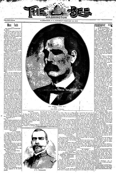 Washington Bee, Feb 26, 1910