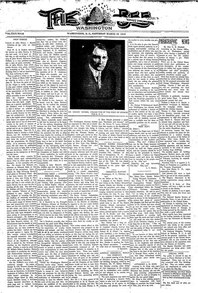 Washington Bee, Mar 12, 1910