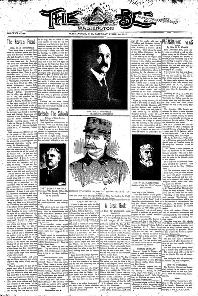 Washington Bee, Apr 16, 1910