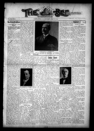 Washington Bee, Apr 23, 1910