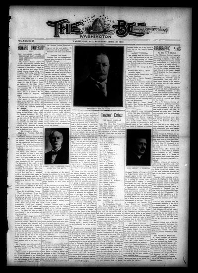 Washington Bee, Apr 30, 1910
