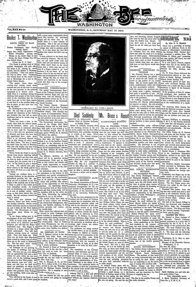 Washington Bee, May 21, 1910