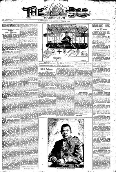 Washington Bee, Jul 9, 1910