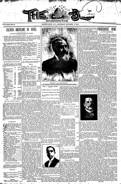 Washington Bee, Oct 8, 1910
