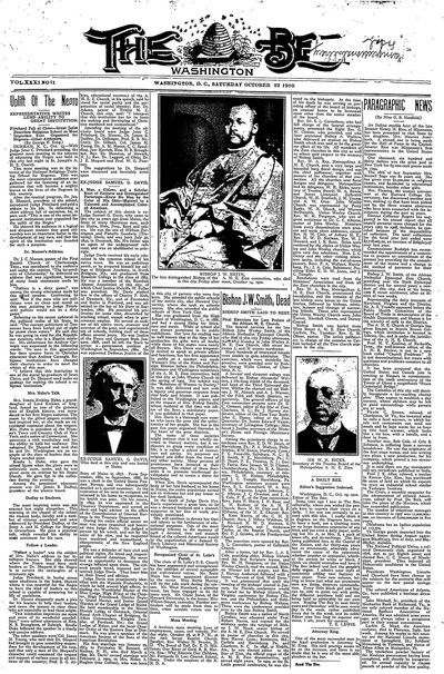 Washington Bee, Oct 22, 1910