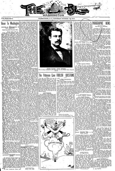 Washington Bee, Oct 29, 1910