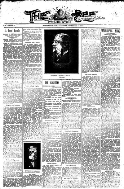 Washington Bee, Nov 12, 1910