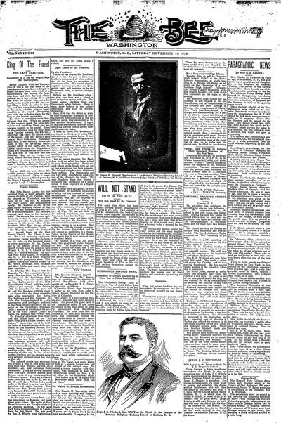 Washington Bee, Nov 19, 1910