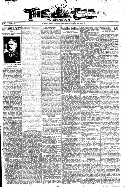 Washington Bee, Dec 24, 1910