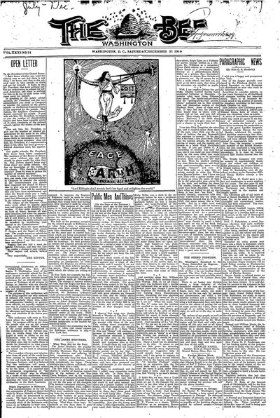 Washington Bee, Dec 31, 1910