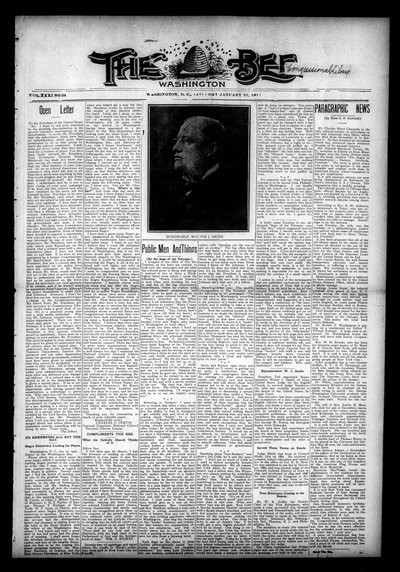 Washington Bee, Jan 21, 1911