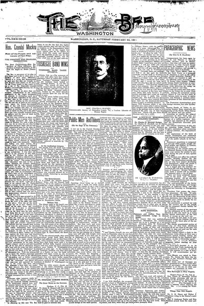 Washington Bee, Feb 25, 1911