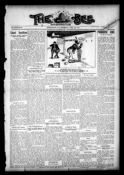 Washington Bee, Apr 29, 1911