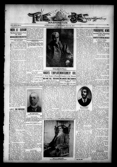 Washington Bee, May 20, 1911
