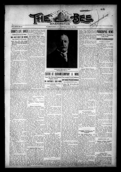 Washington Bee, May 27, 1911