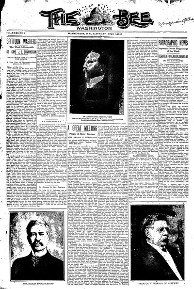 Washington Bee, Jul 8, 1911