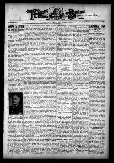 Washington Bee, Aug 12, 1911