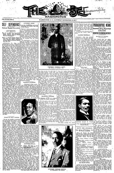 Washington Bee, Sep 16, 1911