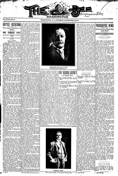 Washington Bee, Sep 23, 1911