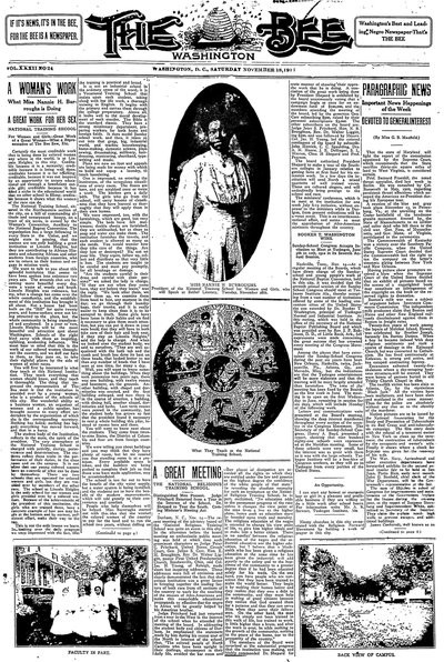 Washington Bee, Nov 18, 1911
