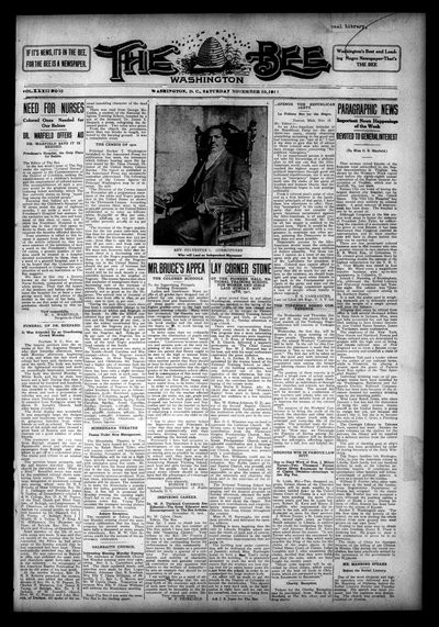 Washington Bee, Nov 25, 1911