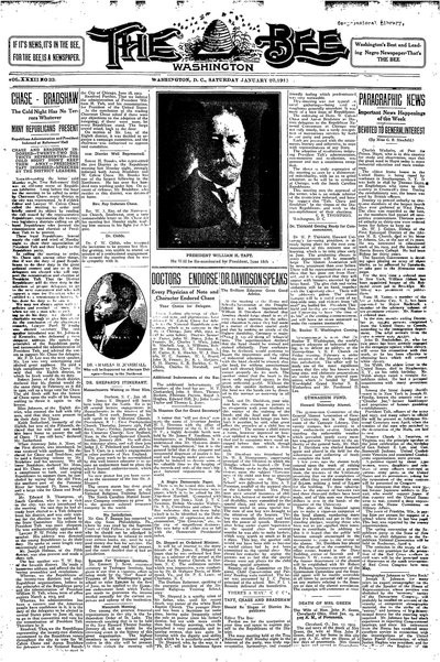 Washington Bee, Jan 20, 1912
