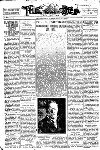 Washington Bee, Feb 10, 1912