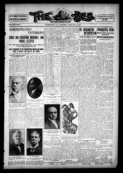 Washington Bee, Feb 17, 1912