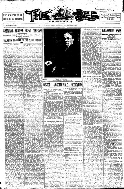 Washington Bee, May 18, 1912