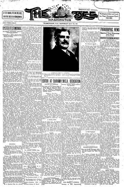 Washington Bee, May 25, 1912