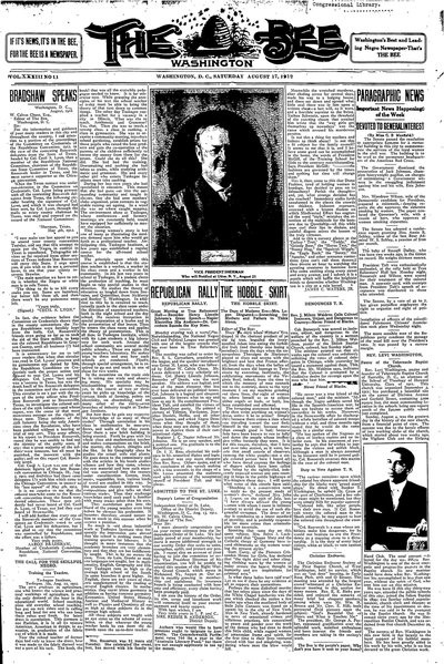 Washington Bee, Aug 17, 1912