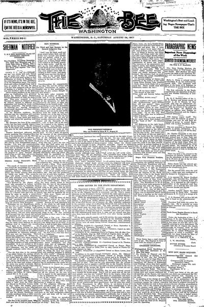 Washington Bee, Aug 24, 1912