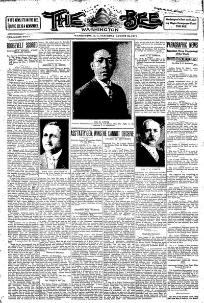 Washington Bee, Aug 31, 1912