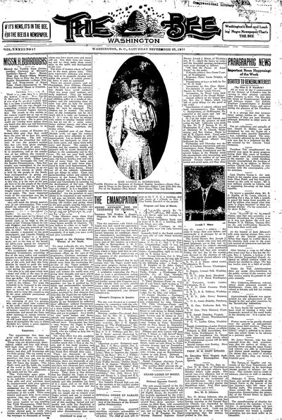 Washington Bee, Sep 28, 1912