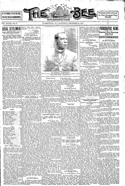Washington Bee, Dec 14, 1912