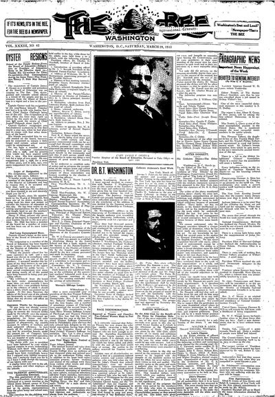 Washington Bee, Mar 29, 1913