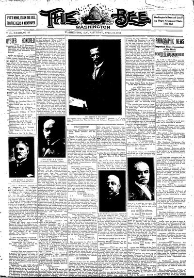 Washington Bee, Apr 19, 1913
