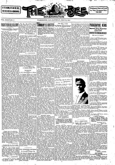 Washington Bee, Jul 12, 1913
