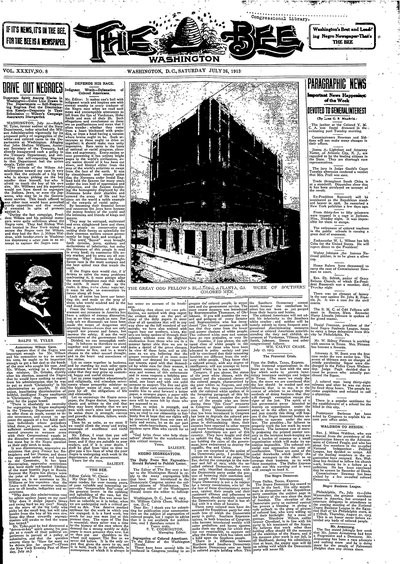 Washington Bee, Jul 26, 1913