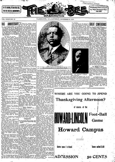 Washington Bee, Nov 15, 1913