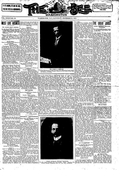 Washington Bee, Dec 27, 1913