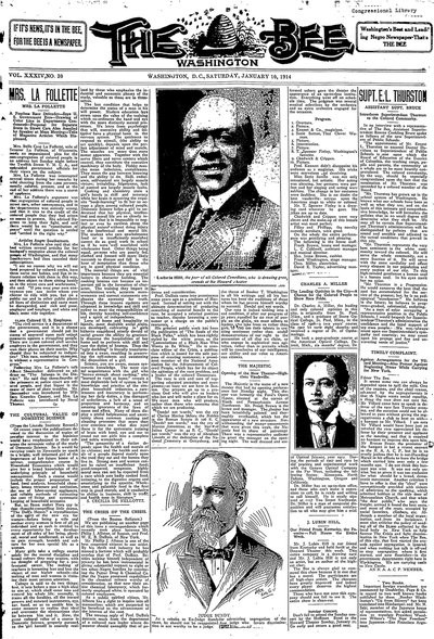 Washington Bee, Jan 10, 1914