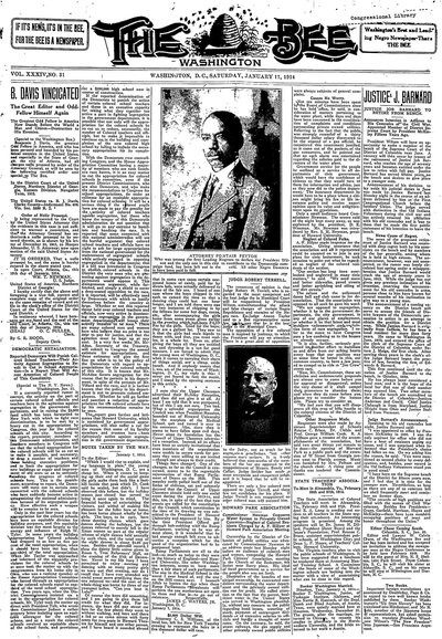 Washington Bee, Jan 17, 1914