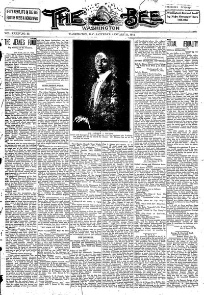 Washington Bee, Jan 31, 1914