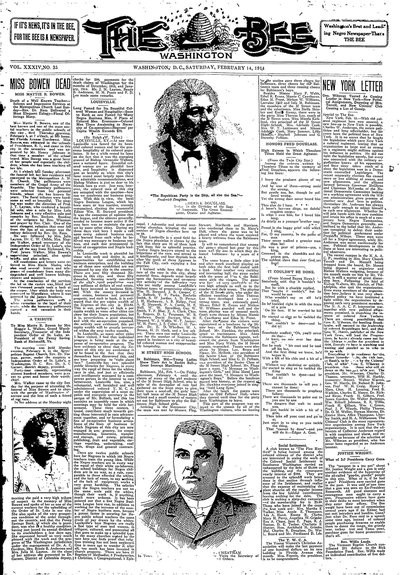 Washington Bee, Feb 14, 1914