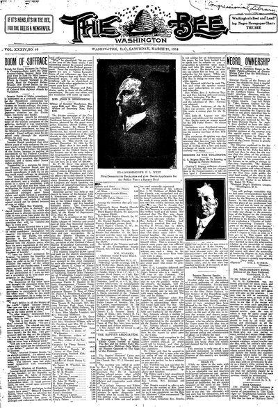 Washington Bee, Mar 21, 1914