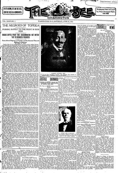 Washington Bee, Jun 13, 1914