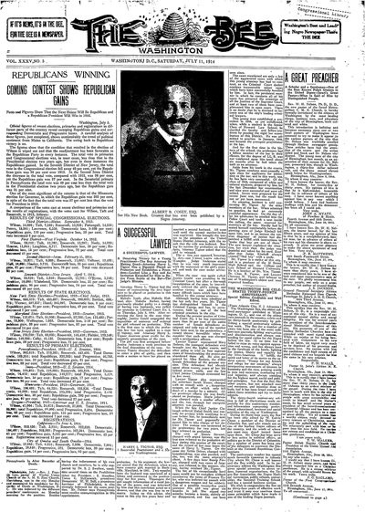 Washington Bee, Jul 11, 1914