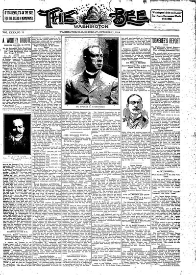 Washington Bee, Oct 17, 1914