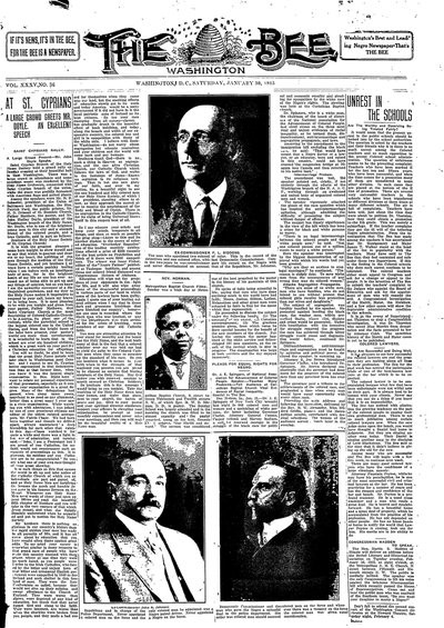 Washington Bee, Jan 30, 1915